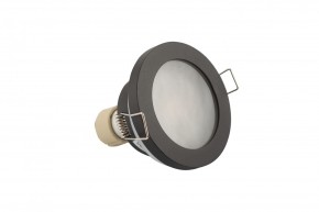 DK3012-BK Встраиваемый светильник влагозащ., IP 44, 50 Вт, GU10, черный, алюминий в Губахе - gubaha.ok-mebel.com | фото 4