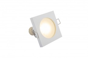 DK3014-WH Встраиваемый светильник влагозащ., IP 44, 50 Вт, GU10, белый, алюминий в Губахе - gubaha.ok-mebel.com | фото 3