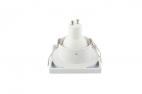 DK3014-WH Встраиваемый светильник влагозащ., IP 44, 50 Вт, GU10, белый, алюминий в Губахе - gubaha.ok-mebel.com | фото 5
