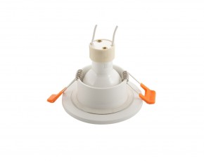 DK3016-WH Встраиваемый светильник влагозащ., IP 65, 50 Вт, GU10, белый, алюминий в Губахе - gubaha.ok-mebel.com | фото 6