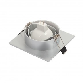 DK3021-CM Встраиваемый светильник, IP 20, 10 Вт, GU5.3, LED, серый, пластик в Губахе - gubaha.ok-mebel.com | фото 3