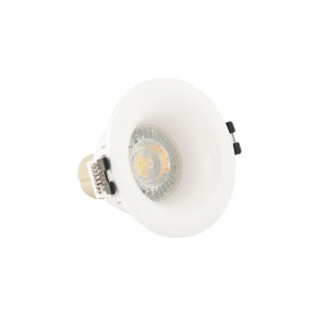 DK3024-WH Встраиваемый светильник, IP 20, 10 Вт, GU5.3, LED, белый, пластик в Губахе - gubaha.ok-mebel.com | фото 4