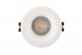 DK3024-WH Встраиваемый светильник, IP 20, 10 Вт, GU5.3, LED, белый, пластик в Губахе - gubaha.ok-mebel.com | фото 2
