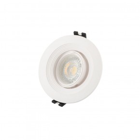 DK3029-WH Встраиваемый светильник, IP 20, 10 Вт, GU5.3, LED, белый, пластик в Губахе - gubaha.ok-mebel.com | фото 2