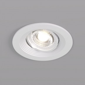 DK3029-WH Встраиваемый светильник, IP 20, 10 Вт, GU5.3, LED, белый, пластик в Губахе - gubaha.ok-mebel.com | фото