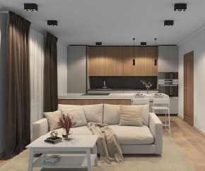 DK3035-BK Светильник накладной IP 20, 10 Вт, GU5.3, LED, черный, пластик в Губахе - gubaha.ok-mebel.com | фото 6