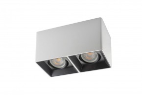 DK3035-WB Светильник накладной IP 20, 10 Вт, GU5.3, LED, белый/черный, пластик в Губахе - gubaha.ok-mebel.com | фото 2