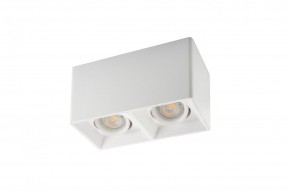 DK3035-WH Светильник накладной IP 20, 10 Вт, GU5.3, LED, белый, пластик в Губахе - gubaha.ok-mebel.com | фото 2