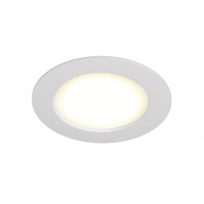 DK3046-WH Встраиваемый светильник, IP 20, 5Вт, LED, белый, пластик в Губахе - gubaha.ok-mebel.com | фото 3