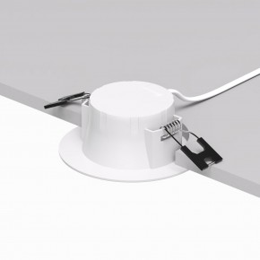 DK3047-WH Встраиваемый светильник IP 20, 5Вт, LED, белый, пластик в Губахе - gubaha.ok-mebel.com | фото 4
