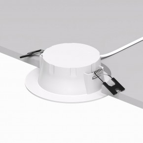 DK3048-WH Встраиваемый светильник, IP 20, 7Вт, LED, белый, пластик в Губахе - gubaha.ok-mebel.com | фото 3