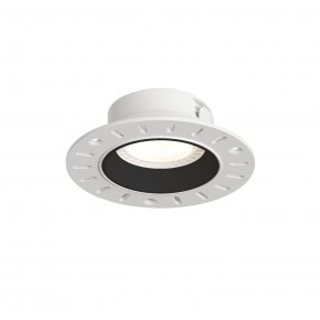 DK3055-BK Встраиваемый светильник, IP 20, 10 Вт, GU5.3, LED, черный, пластик в Губахе - gubaha.ok-mebel.com | фото 1