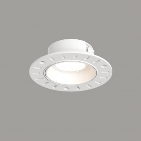 DK3055-WH Встраиваемый светильник, IP 20, 10 Вт, GU5.3, LED, белый, пластик в Губахе - gubaha.ok-mebel.com | фото