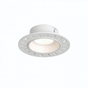 DK3055-WH Встраиваемый светильник, IP 20, 10 Вт, GU5.3, LED, белый, пластик в Губахе - gubaha.ok-mebel.com | фото 4