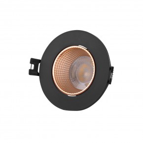 DK3061-BBR Встраиваемый светильник, IP 20, 10 Вт, GU5.3, LED, черный/бронзовый, пластик в Губахе - gubaha.ok-mebel.com | фото