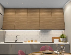 DK3061-WH+CH Встраиваемый светильник, IP 20, 10 Вт, GU5.3, LED, белый/хром, пластик в Губахе - gubaha.ok-mebel.com | фото 2