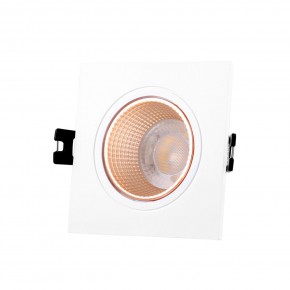 DK3071-WBR Встраиваемый светильник, IP 20, 10 Вт, GU5.3, LED, белый/бронзовый, пластик в Губахе - gubaha.ok-mebel.com | фото