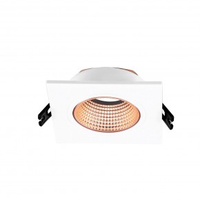 DK3071-WBR Встраиваемый светильник, IP 20, 10 Вт, GU5.3, LED, белый/бронзовый, пластик в Губахе - gubaha.ok-mebel.com | фото 2