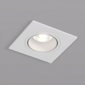 DK3071-WH Встраиваемый светильник, IP 20, 10 Вт, GU5.3, LED, белый/белый, пластик в Губахе - gubaha.ok-mebel.com | фото