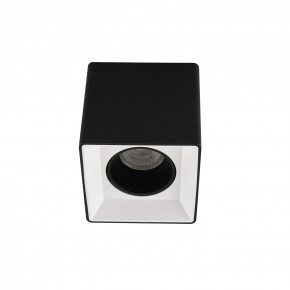 DK3080-BW+BK Светильник накладной IP 20, 10 Вт, GU5.3, LED, черно-белый/черный, пластик в Губахе - gubaha.ok-mebel.com | фото