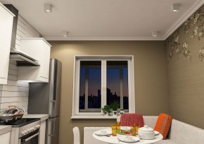 DK3080-WH Светильник накладной IP 20, 10 Вт, GU5.3, LED, белый/белый, пластик в Губахе - gubaha.ok-mebel.com | фото 2