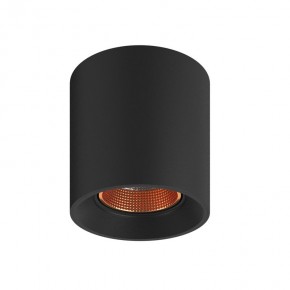 DK3090-BBR Светильник накладной, IP 20, 10 Вт, GU5.3, LED, черный/бронзовый, пластик в Губахе - gubaha.ok-mebel.com | фото 2