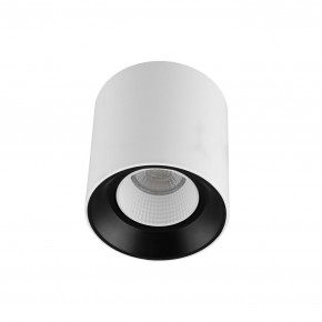 DK3090-WB+WH Светильник накладной IP 20, 10 Вт, GU5.3, LED, бело-черный/белый, пластик в Губахе - gubaha.ok-mebel.com | фото