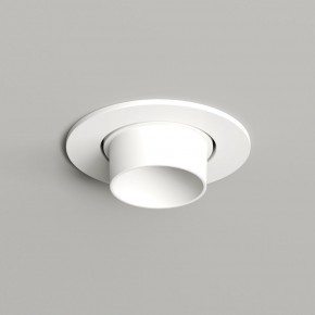 DK3120-WH Встраиваемый светильник, IP20, до 15 Вт, LED, GU5,3, белый, пластик в Губахе - gubaha.ok-mebel.com | фото 1