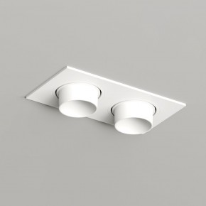 DK3122-WH Встраиваемый светильник, IP20, до 15 Вт, LED, GU5,3, белый, пластик в Губахе - gubaha.ok-mebel.com | фото 2