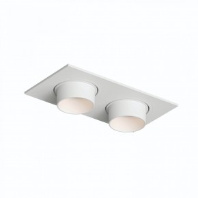 DK3122-WH Встраиваемый светильник, IP20, до 15 Вт, LED, GU5,3, белый, пластик в Губахе - gubaha.ok-mebel.com | фото 4
