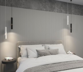 DK4045-BK Подвесной светильник, с декоративным вырезом, IP 20, до 15 Вт, LED, GU10, черный, алюминий в Губахе - gubaha.ok-mebel.com | фото 4