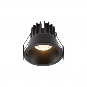 DK4400-BK Встраиваемый светильник, IP 20, 7 Вт, LED 3000, черный, алюминий в Губахе - gubaha.ok-mebel.com | фото