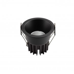 DK4400-BK Встраиваемый светильник, IP 20, 7 Вт, LED 3000, черный, алюминий в Губахе - gubaha.ok-mebel.com | фото 2