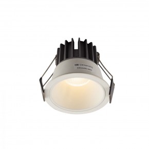 DK4400-WH Встраиваемый светильник, IP 20, 7 Вт, LED 3000, белый, алюминий в Губахе - gubaha.ok-mebel.com | фото