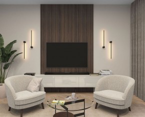 DK5010-BK Бра 600 мм, 3000К, IP20, 5 Вт, черный, алюминий в Губахе - gubaha.ok-mebel.com | фото 5