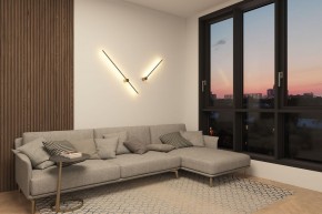 DK5010-SG Бра 600 мм, 3000К, IP20, 5 Вт, матовое золото в Губахе - gubaha.ok-mebel.com | фото 7