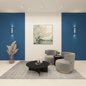 DK5022-WH Настенный светильник, IP20, до 15 Вт, LED, 2xGU10, белый, алюминий в Губахе - gubaha.ok-mebel.com | фото 4