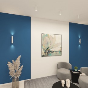 DK5022-WH Настенный светильник, IP20, до 15 Вт, LED, 2xGU10, белый, алюминий в Губахе - gubaha.ok-mebel.com | фото 5