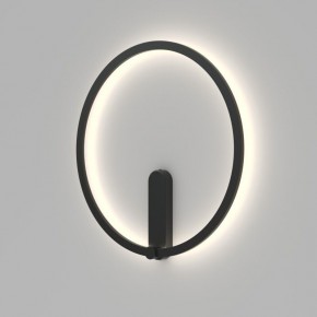 DK5035-BK Бра ROUND со светодиодом, IP20, 24W, 3000/4000/6500K, черный, алюминий в Губахе - gubaha.ok-mebel.com | фото