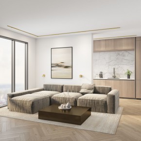 DK5072-SB Бра SHINE WALL со светодиодом, D104*H68, IP20, 3000К, 3W, RA?90, сатинированная латунь, алюминий в Губахе - gubaha.ok-mebel.com | фото 7
