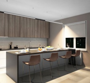 DK9124-WH Линейный светильник 30W 1250mm 4000K, белый в Губахе - gubaha.ok-mebel.com | фото 4