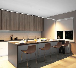 DK9153-WH Линейный светильник 42W 1500mm 3000K, белый в Губахе - gubaha.ok-mebel.com | фото 4