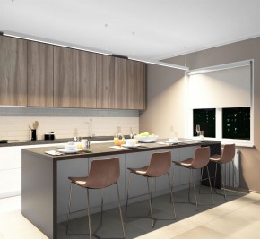 DK9154-WH Линейный светильник 42W 1500mm 4000K, белый в Губахе - gubaha.ok-mebel.com | фото