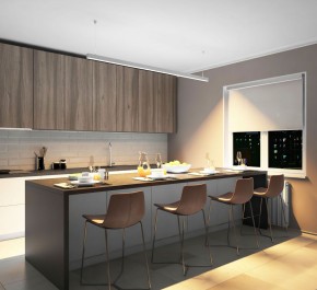 DK9203-WH Линейный светильник 52W 2000mm 3000K, белый в Губахе - gubaha.ok-mebel.com | фото 4