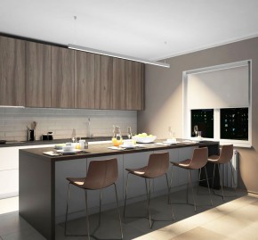 DK9204-WH Линейный светильник 52W 2000mm 4000K, белый в Губахе - gubaha.ok-mebel.com | фото 4