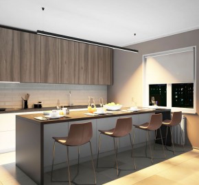DK9253-BK Линейный светильник 62W 2500mm 3000K, черный в Губахе - gubaha.ok-mebel.com | фото 5
