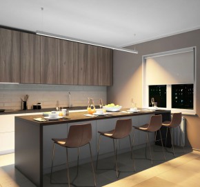 DK9253-WH Линейный светильник 62W 2500mm 3000K, белый в Губахе - gubaha.ok-mebel.com | фото 4