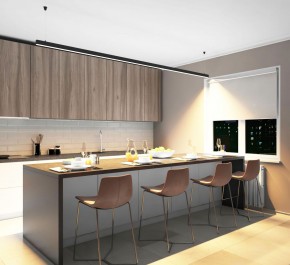DK9303-BK Линейный светильник 72W 3000mm 3000K, черный в Губахе - gubaha.ok-mebel.com | фото 5