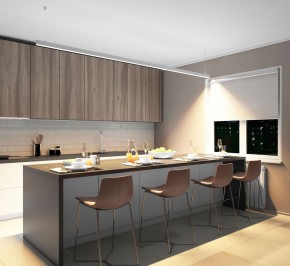 DK9303-WH Линейный светильник 72W 3000mm 3000K, белый в Губахе - gubaha.ok-mebel.com | фото 4