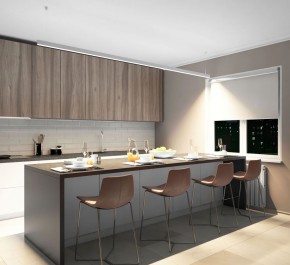 DK9304-WH Линейный светильник 72W 3000mm 4000K, белый в Губахе - gubaha.ok-mebel.com | фото 4